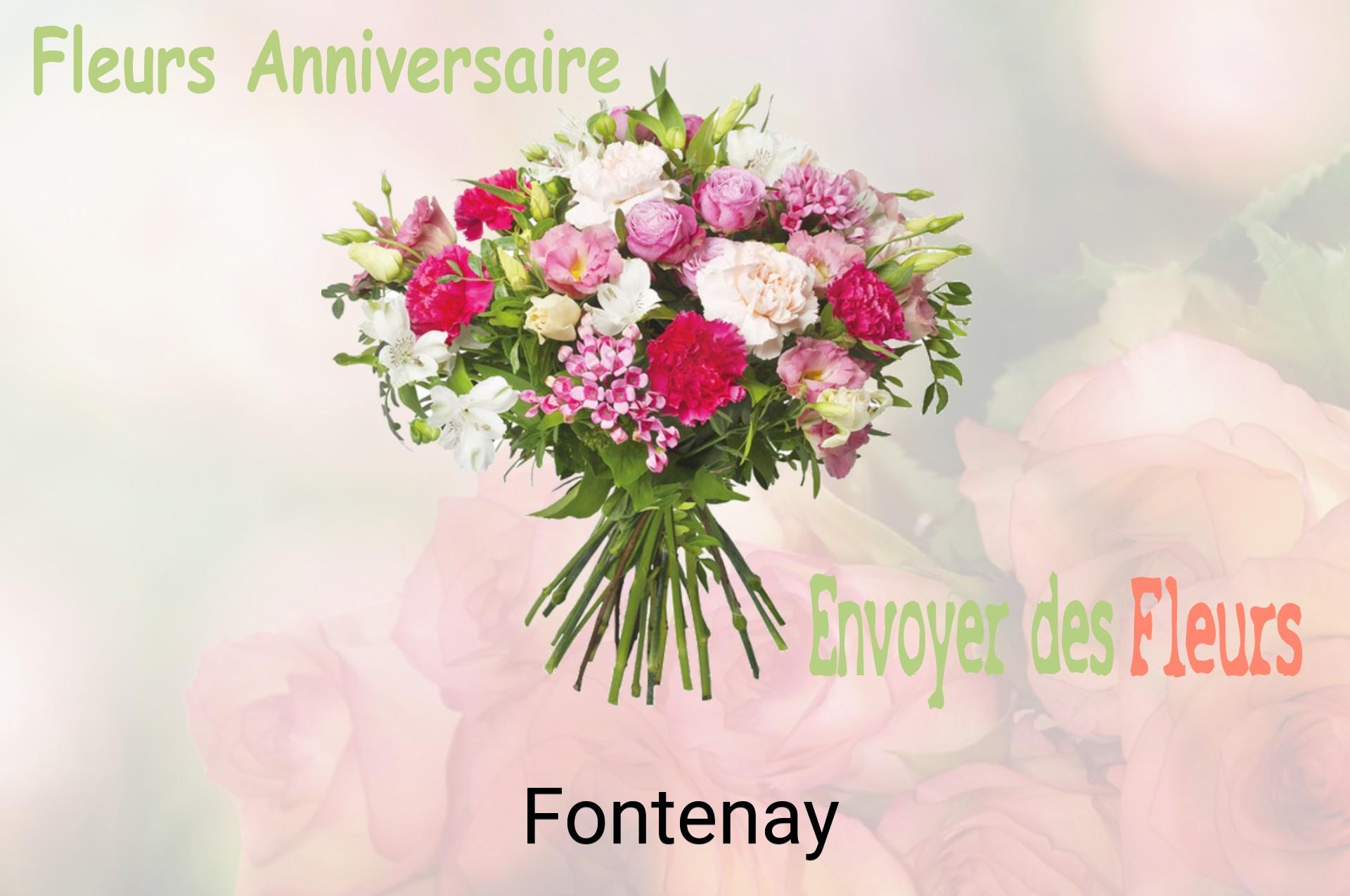 Bouquet de fleurs d’anniversaire livré à Fontenay