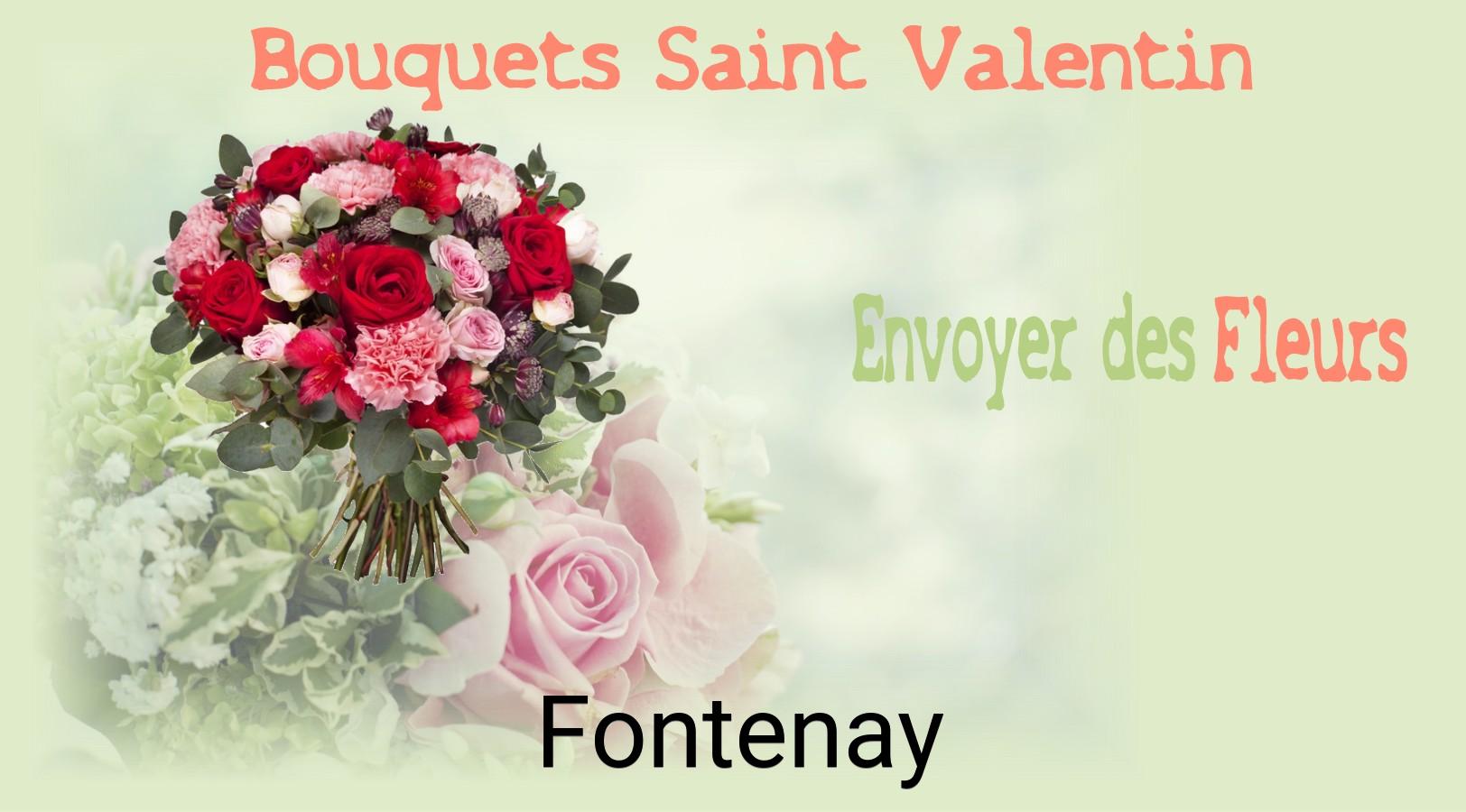 Roses de Saint-Valentin livrées à Fontenay